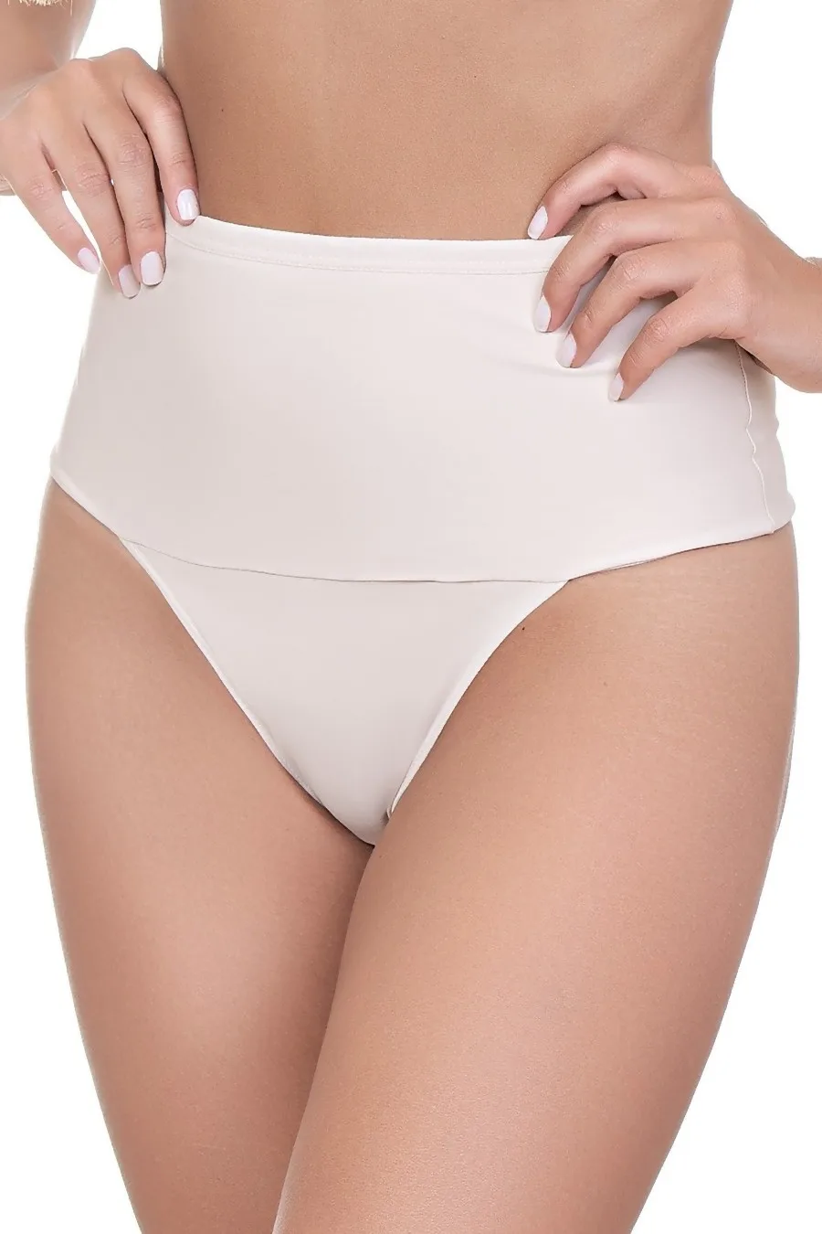 CALCINHA FIO HOT PANT COM COSTAS E CINTURA DUPLAS